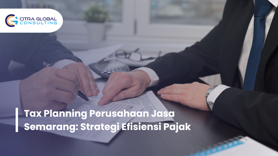tax planning perusahaan jasa Semarang